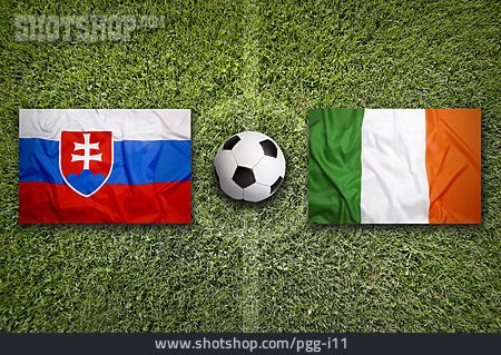 
                Fußball, Irland, Slowakei, Em                   
