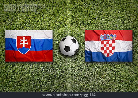 
                Fußball, Kroatien, Slowakei, Em                   