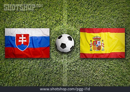 
                Fußball, Spanien, Slowakei, Em                   