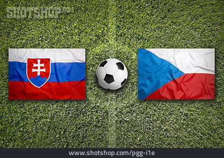 
                Fußball, Tschechien, Slowakei, Em                   