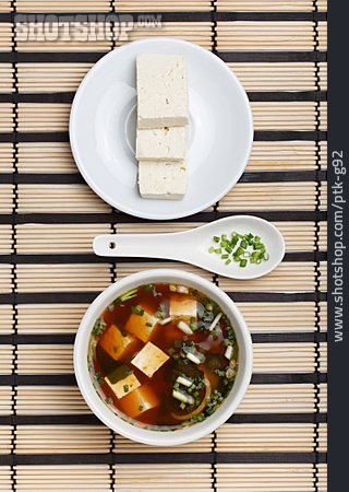 
                Suppe, Vegetarisch, Tofu, Miso                   