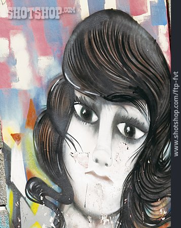 
                Portrait, Graffiti, Streetart                   