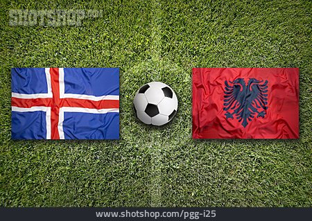 
                Fußball, Island, Albanien, Em                   
