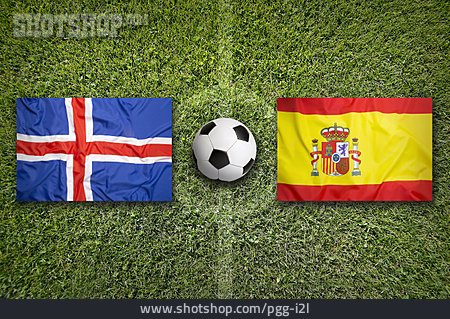 
                Fußball, Spanien, Island, Em                   