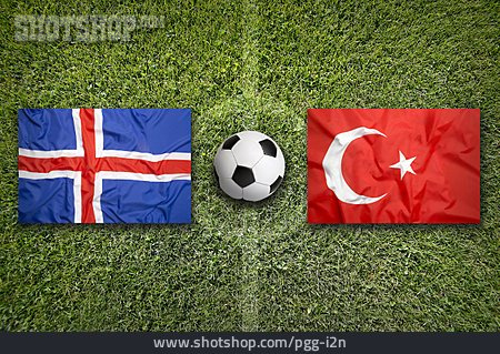 
                Fußball, Island, Türkei, Em                   