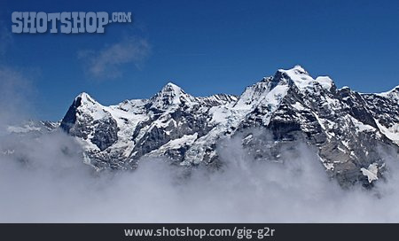 
                Gebirge, Schweiz, Berner Alpen                   