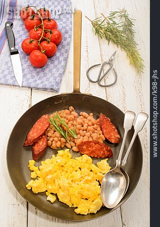 
                Frühstück, Herzhaft, Englische Küche                   