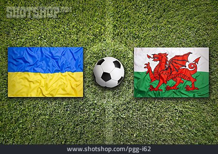 
                Fußball, Wales, Ukraine                   