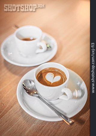 
                Herz, Cappuccino, Latte Art                   