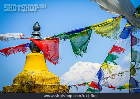 
                Gebetsfahne, Tibetisch                   