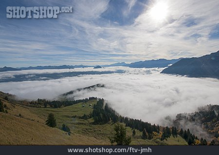 
                Nebel, Hochnebel, Roßfeld                   