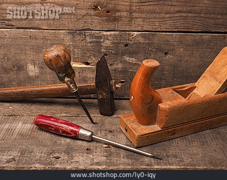 
                Werkzeug, Handhobel, Holzbearbeitung                   