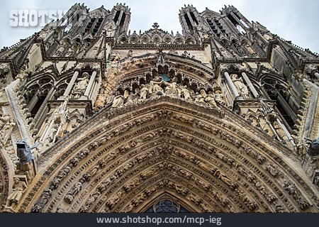 
                Gotik, Notre Dame, Kathedrale Von Reims                   
