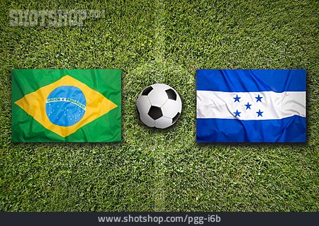 
                Fußball, Südamerika, Brasilien, Honduras                   