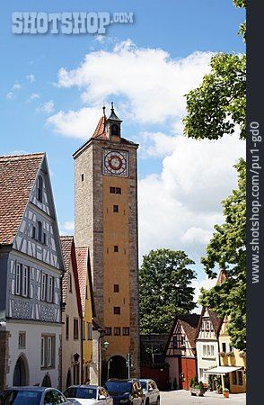 
                Stadttor, Rothenburg Ob Der Tauber, Johanniterturm                   