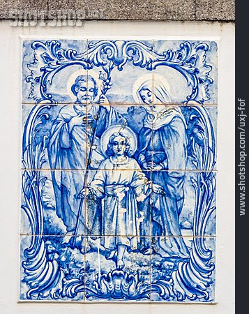 
                Heiligenbild, Azulejos                   