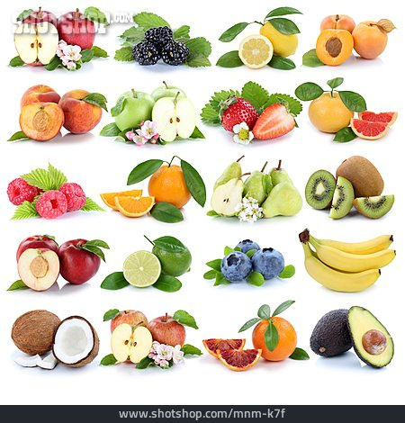 
                Obst, Früchte, Collage                   