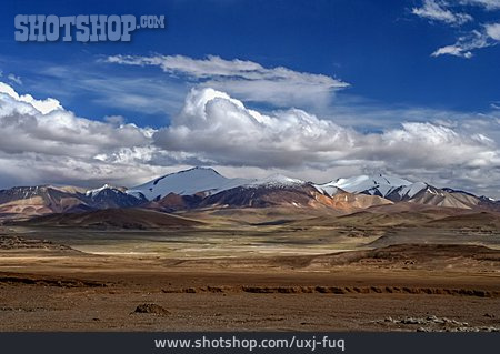 
                Gebirge, Hochland, Xinjiang                   