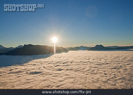 
                Sonne, über Den Wolken, Gaisberg                   