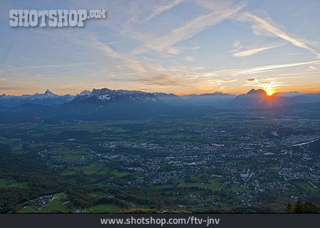 
                Sonnenuntergang, Salzburg                   