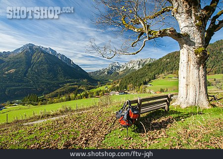 
                Aussicht, Oberbayern, Wanderurlaub                   
