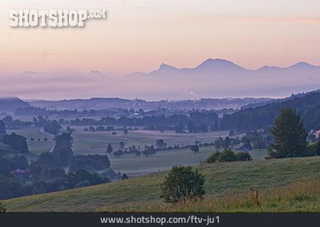 
                Morgenstimmung, Berchtesgadener Land, Oberteisendorf                   