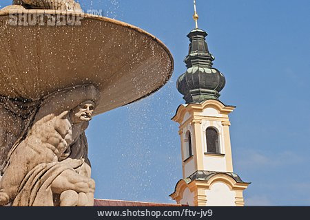 
                Springbrunnen, Brunnenfigur, Residenzbrunnen                   