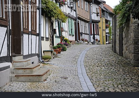 
                Gasse, Quedlinburg, Pittoresk                   
