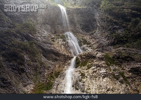 
                Wasserfall, österreich, Felswand, Stockenboi                   