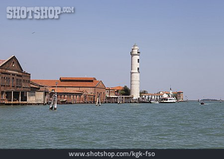 
                Leuchtturm, Murano, Murano Glas-fabrik                   