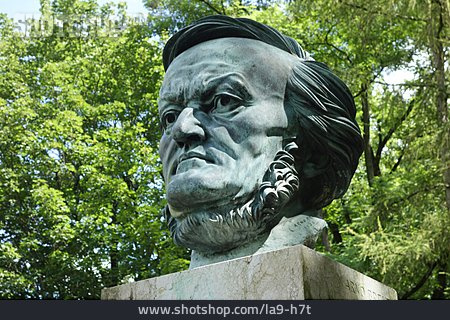 
                Skulptur, Richard Wagner                   