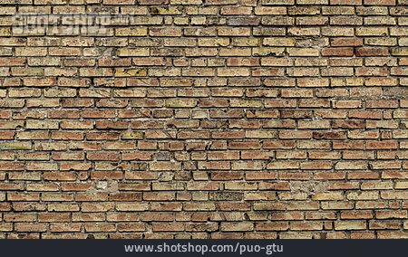 
                Hintergrund, Mauer, Backsteinmauer                   