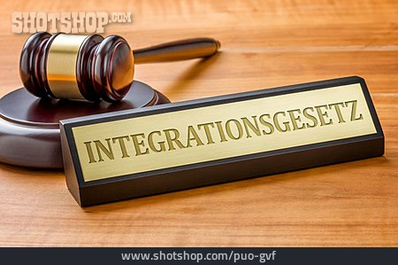 
                Gesetz, Integration, Integrationsgesetz                   