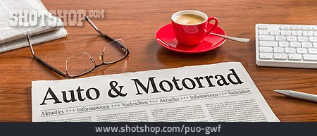 
                Auto, Motorrad, Tageszeitung, Kfz                   