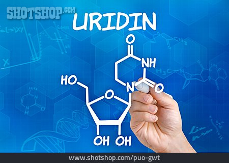 
                Strukturformel, Uridin                   