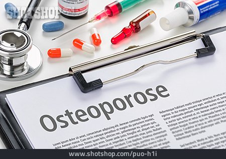 
                Osteoporose, Knochenschwund                   