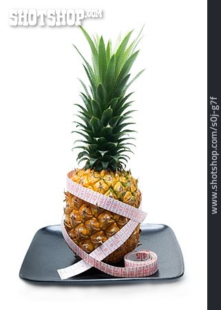 
                Abnehmen, Diät, Ananas                   