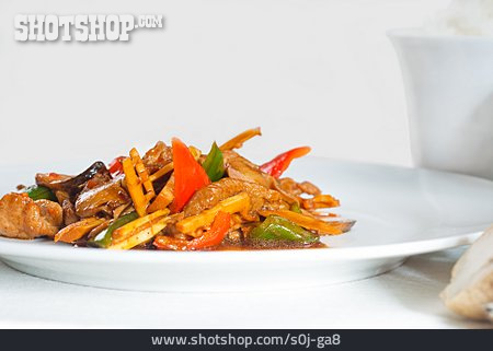 
                Asiatische Küche, Mittagessen                   