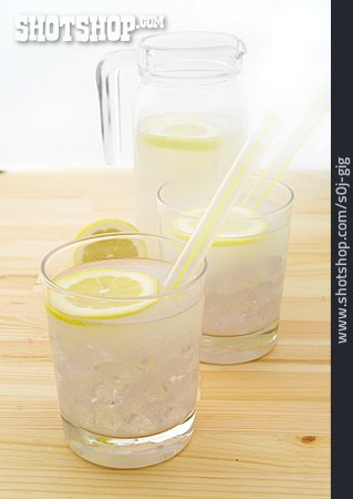 
                Wasserglas, Erfrischungsgetränk, Sommergetränk                   