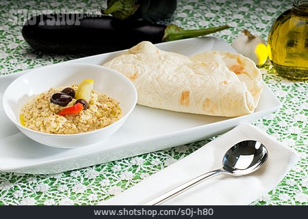 
                Dip, Arabische Küche, Babaganoush                   