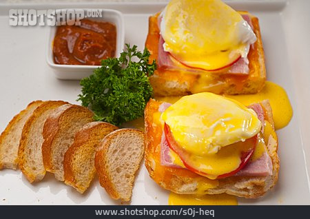 
                Amerikanische Küche, Eggs Benedict                   