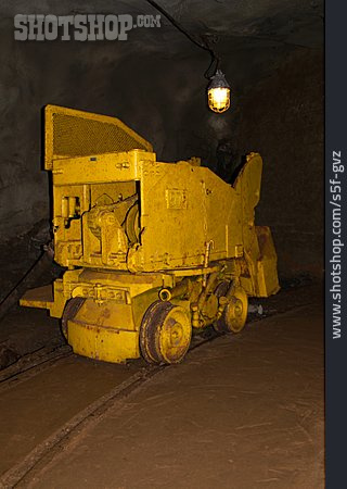 
                Bergwerk, Zinnkammern Pöhla, Grubenfahrzeug                   