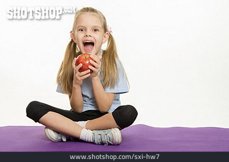 
                Kind, Gesunde Ernährung, Fit                   