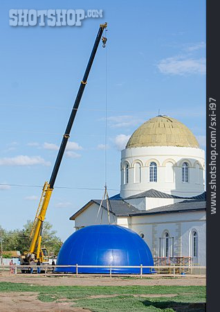
                Kuppel, Sanierung, Russisch-orthodoxe Kirche                   
