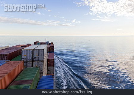 
                Container, Containerschiff, Warenverkehr                   