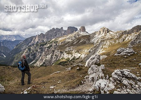 
                Wandern, Berggipfel, Sextner Dolomiten                   