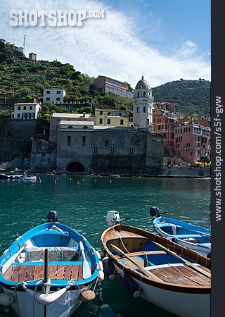
                Italien, Boote, Vernazza                   