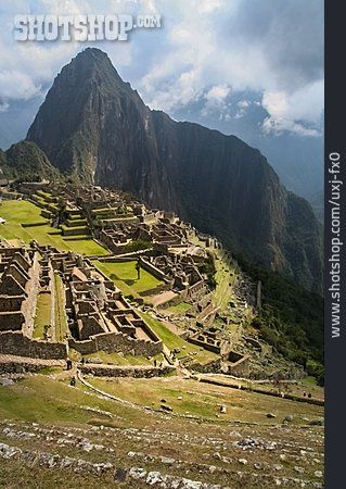 
                Archäologie, Machu Picchu, Huayna Picchu, Inka-stadt                   