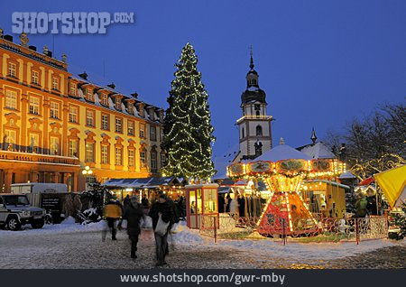 
                Weihnachtsmarkt, Erbach, Schloss Erbach                   