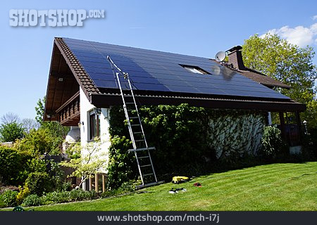 
                Reinigen, Solaranlage, Sonnenkollektor                   